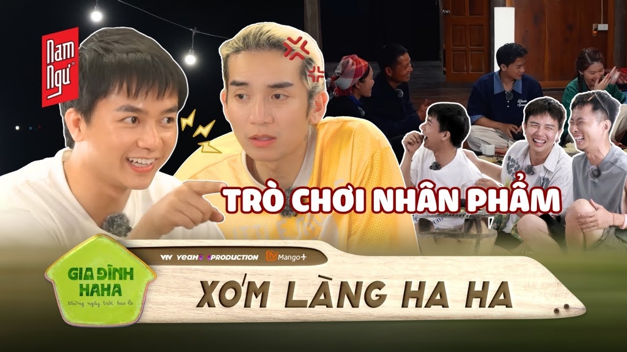 Gia Đình Haha | Cười xỉu với loạt game khiến dàn Cast Haha mất bình tĩnh