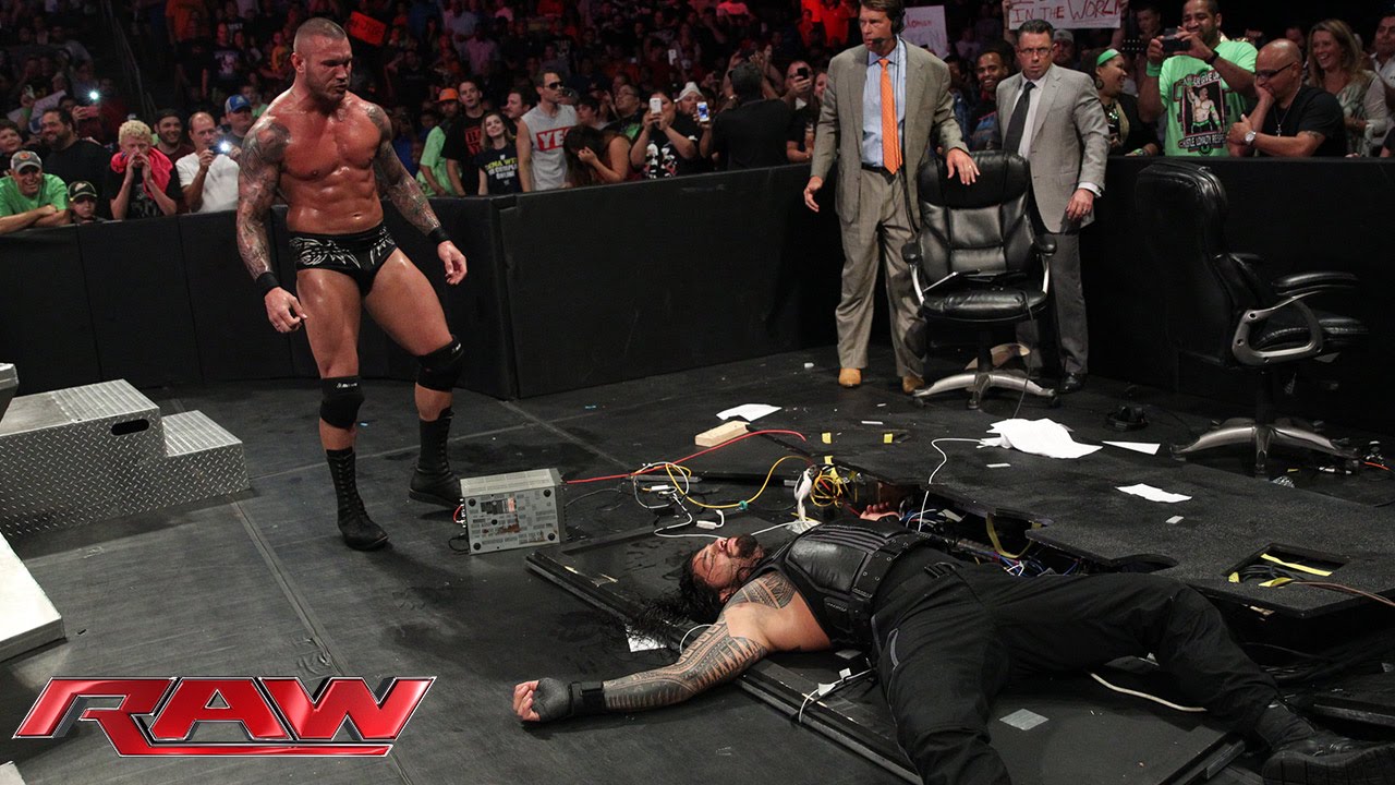 Roman Reigns vs. Kane: Raw, July 28, 2014