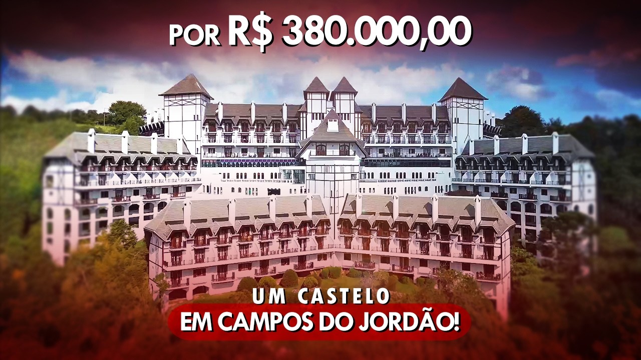 🍁 Apartamento mobiliado no melhor lugar de Campos do Jordão. Um castelo nas montanhas