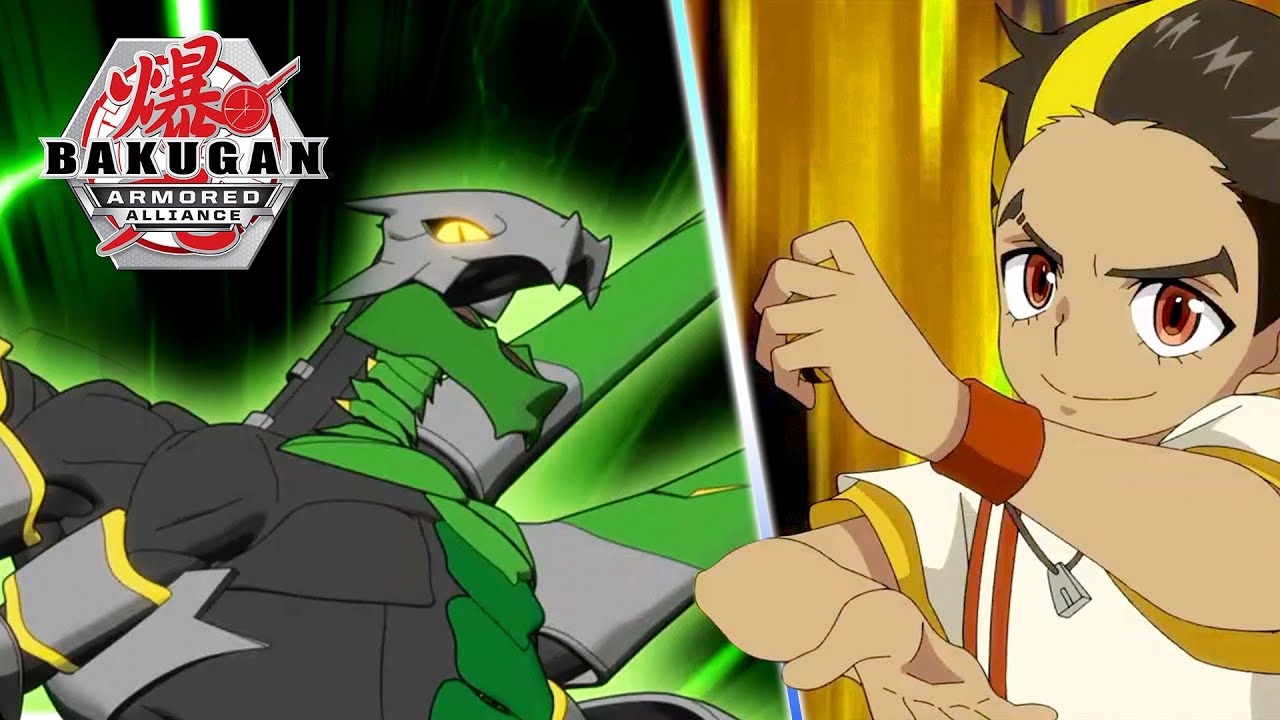 Ajit & Phantom Storm Team Up! | Bakugan Armored Alliance | Epic Bakugan Battles | Anime for kids