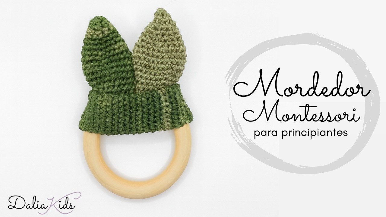 Mordedor a crochet paso a paso - Tutorial para principiantes