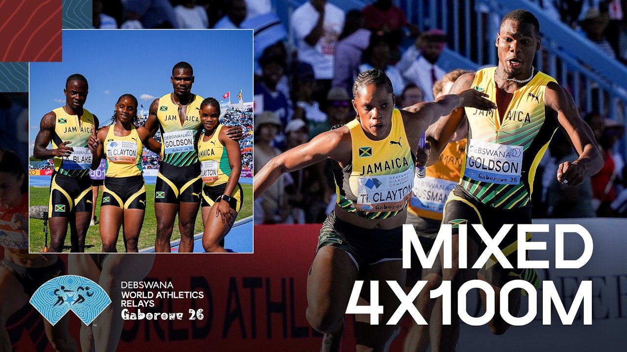 Full Mixed 4x100m Heats & Final | World Athletics Relays Gaborone 26