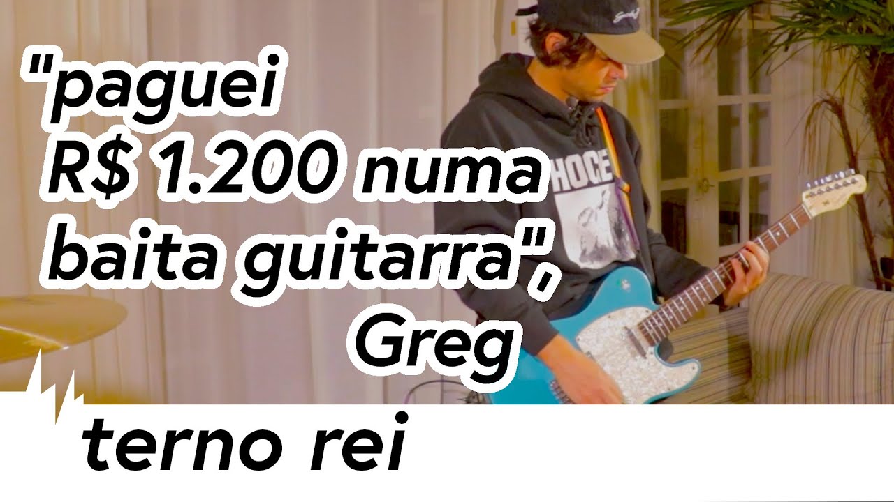 TERNO REI E A TELECASTER SQUIER FENDER DO GREG