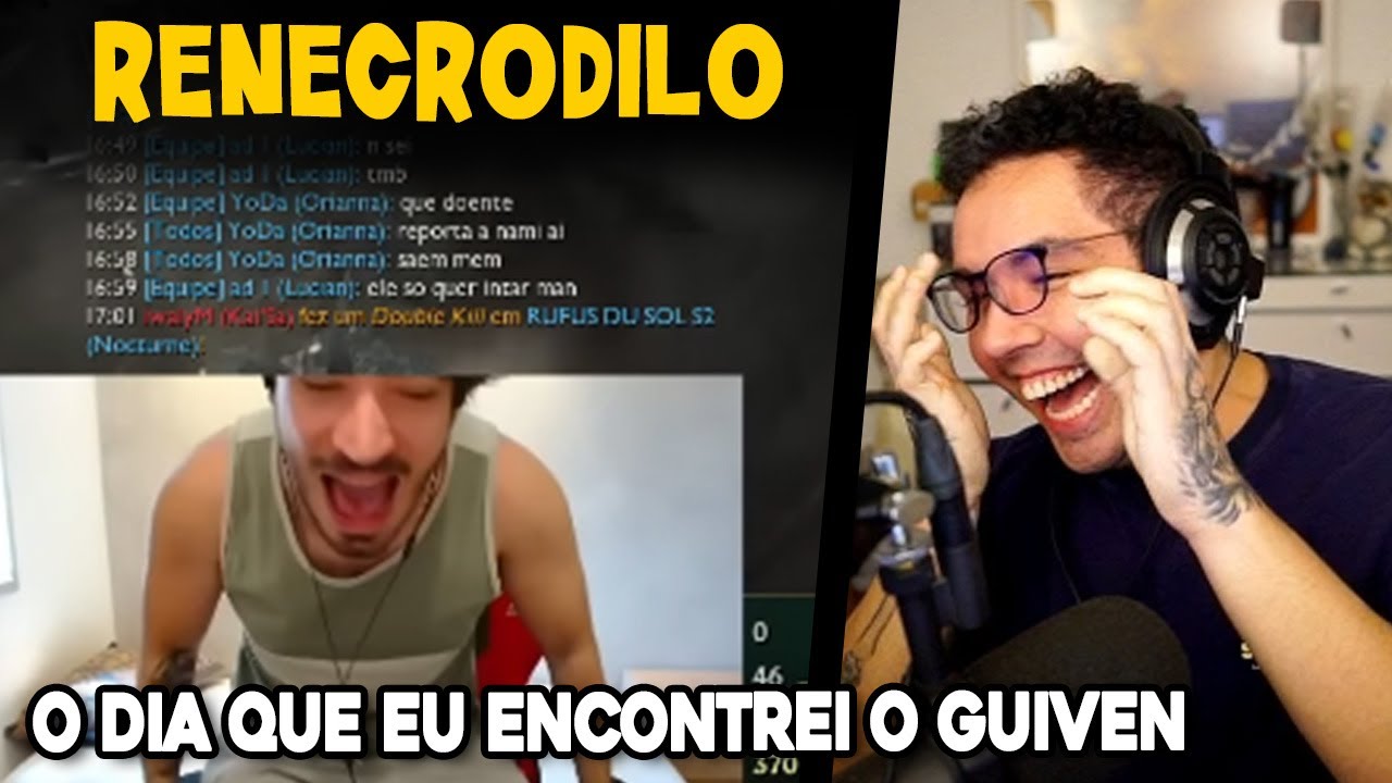 O COMBO SECRETO DO YODA E JOVIRONE KKKKKKKKKK - YETZ REACT RENECRODILO
