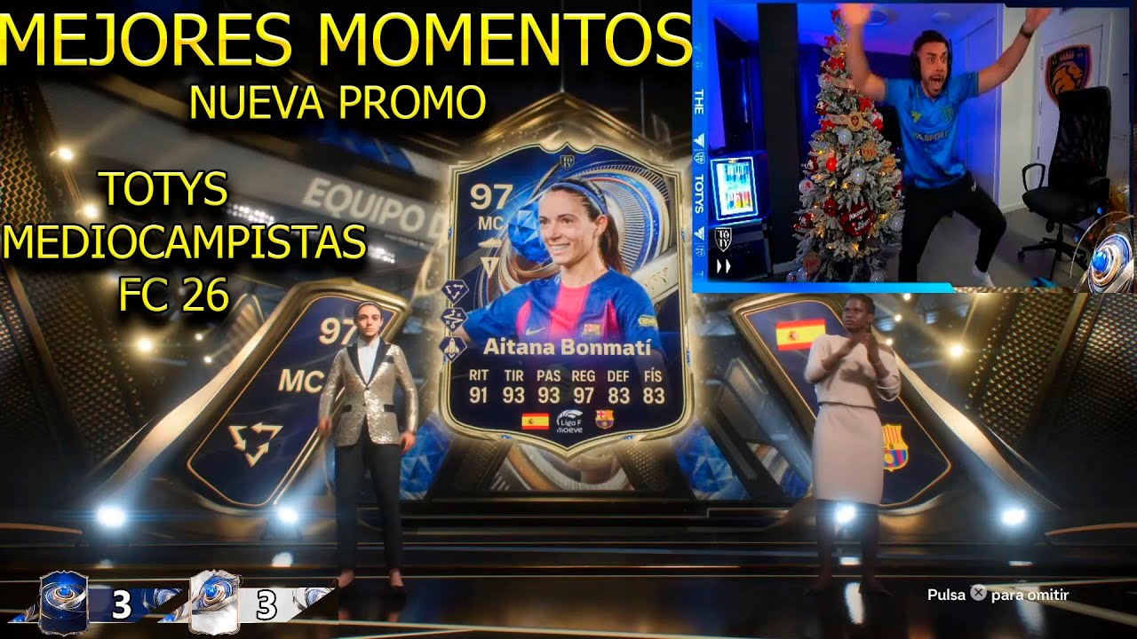 DjMaRiiO MEJORES MOMENTOS DE LOS TOTY MEDIOCAMPISTAS EN EA SPORTS FC 26
