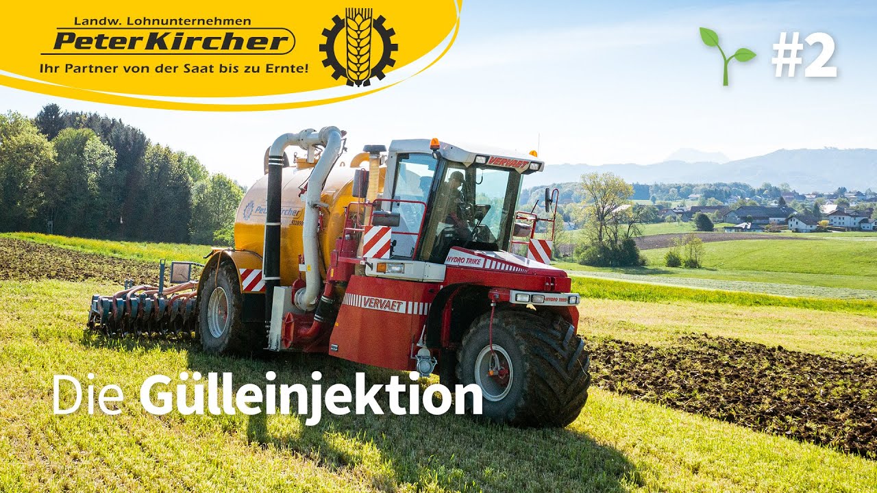 Gülle direkt in den Boden - Scheibenegge, Grubber | Ackerbau #2 | Peter Kircher Lohnunternehmen