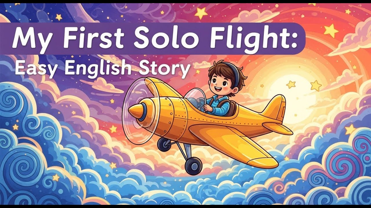 At the Airport |  Easy English Story