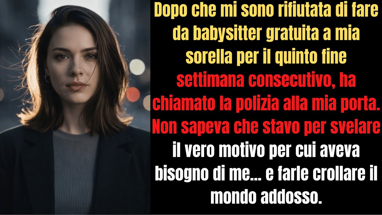 MIA SORELLA HA CHIAMATO LA POLIZIA PER FARMI ARRESTARE! 😱🚓 (Storia Vera)