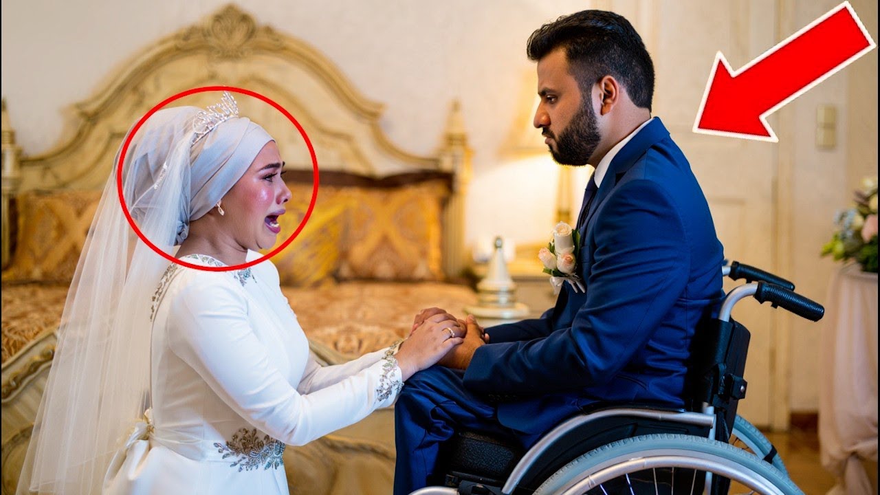 تزوجت مليونيراً مقعداً بدل أختها… وما جرى في تلك الليلة غيّر كل شيء!