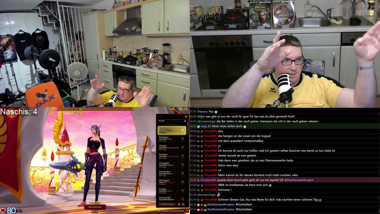 -KücheMain- Bissal WoW daddeln !küche !gesundheit @KeinKontentKreator @ErbsenKimi 💚 