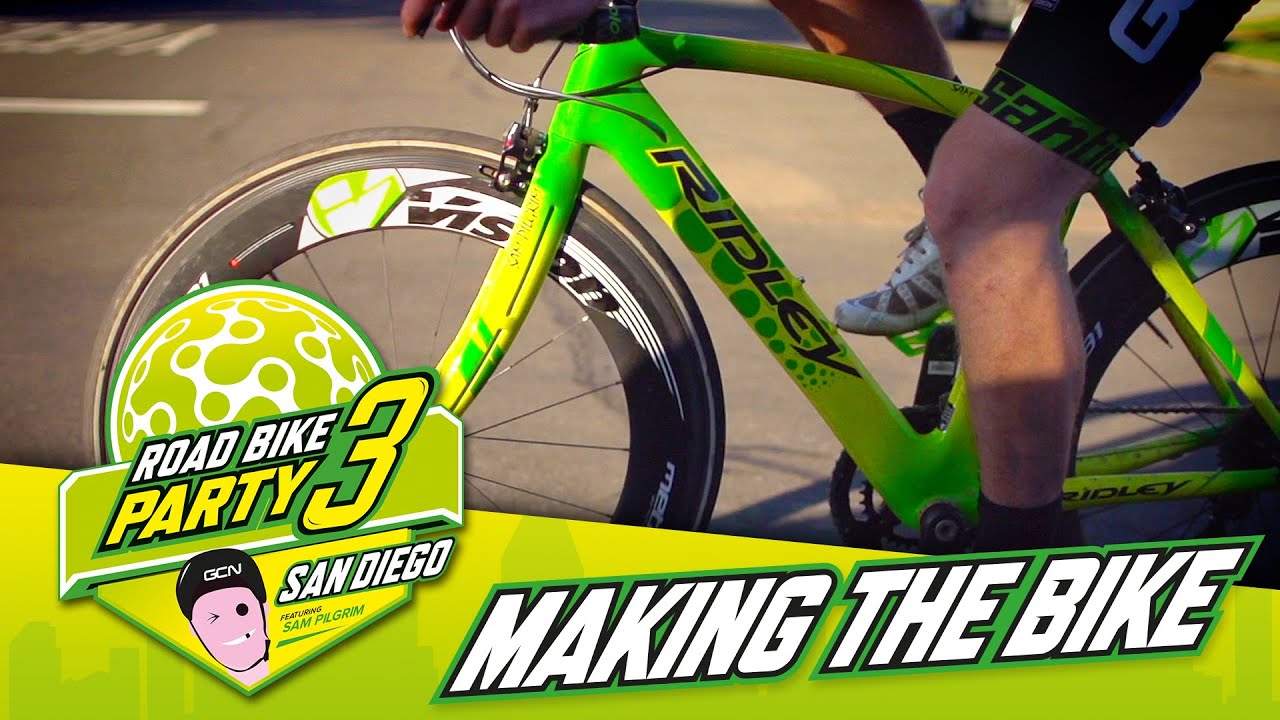 Road Bike Party 3 - Building Sam Pilgrim's Ridley Noah