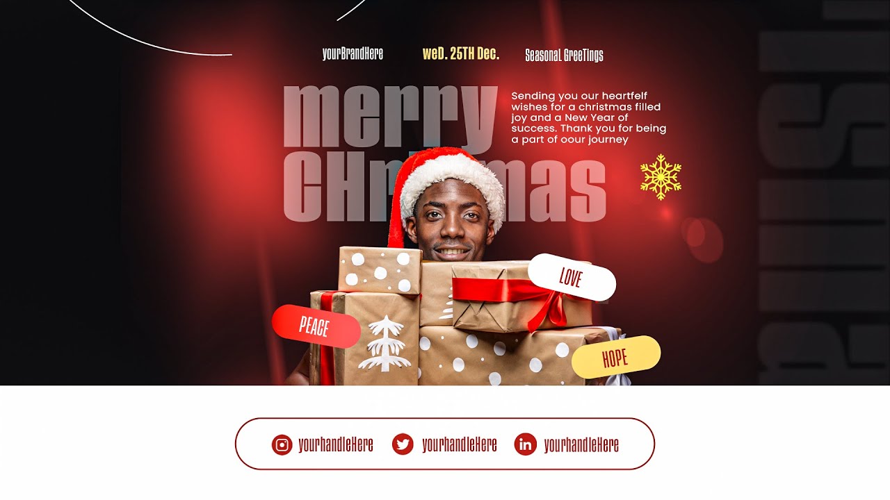 🎄 Design a Stunning Merry Christmas Flyer in Minutes! 🎅✨
