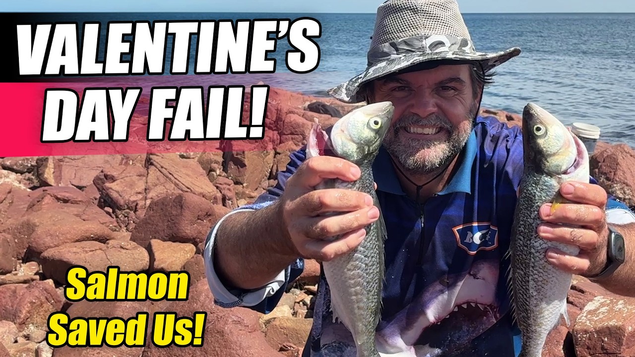 Valentine's Day Fishing FAIL - Salmon Trout & Tommies to the Rescue | Yorke Peninsula Fishing