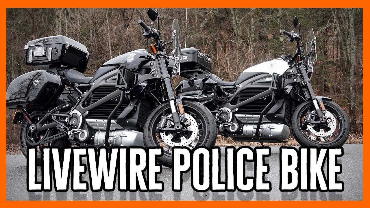 Nation's First Police LiveWire Electric Motorcycle