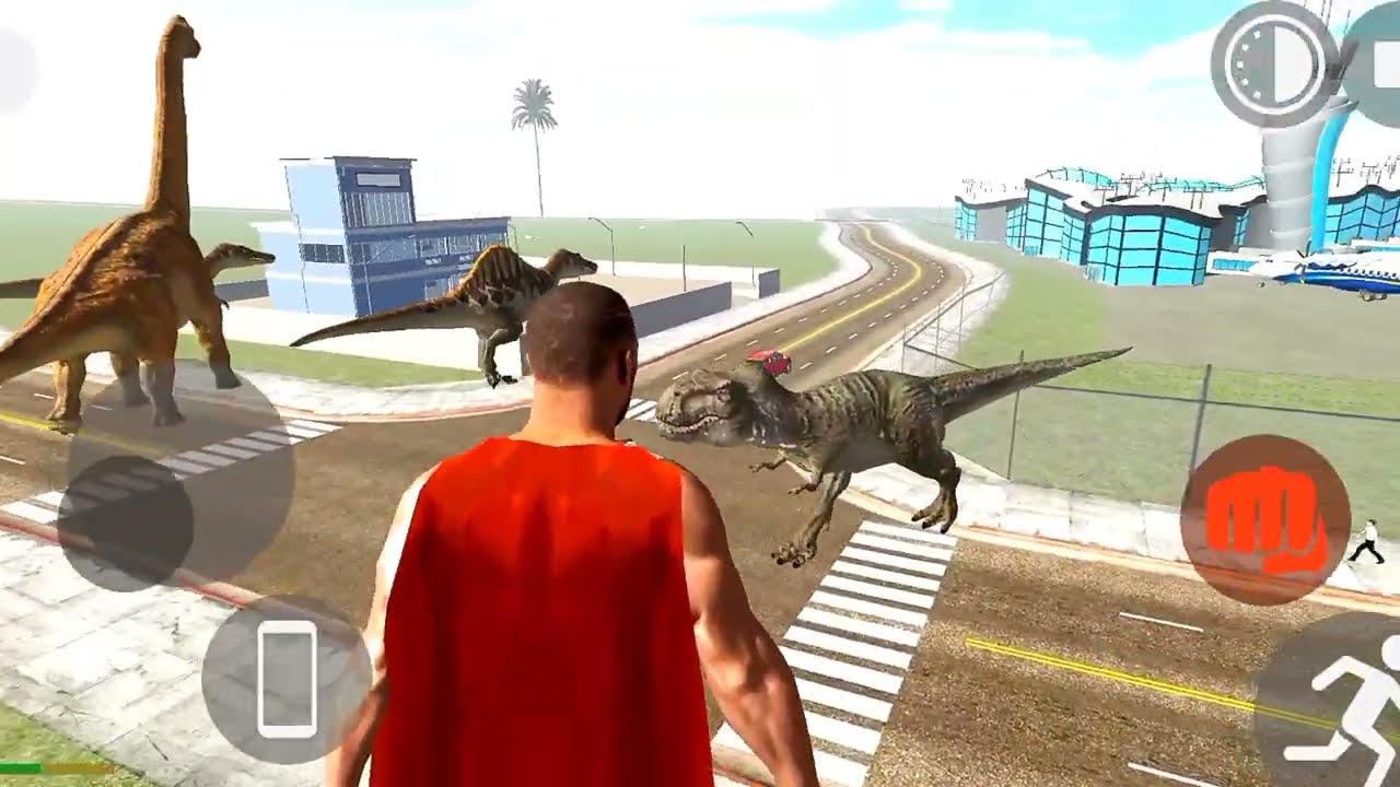 Superman ,hulk vs dainasore and zombies 