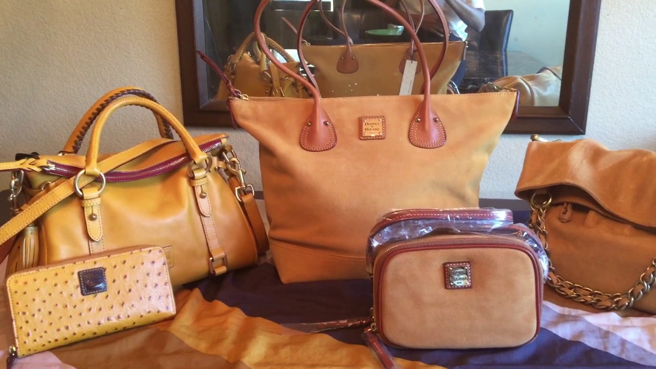 Dooney&Bourke/Bruce Makowsky Leather and Suede Handbags