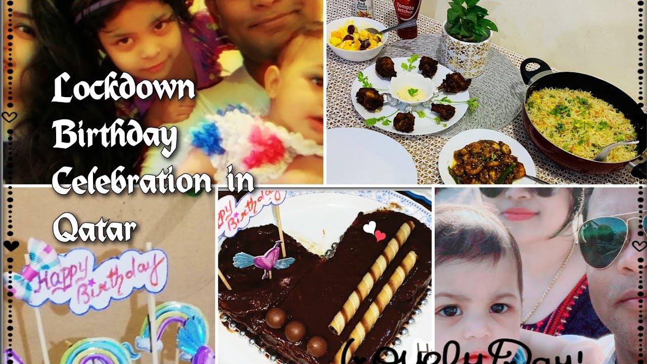 Lockdown Birthday celebration in Qatar/ Husband's Birthday vlog / Diml  /Egg Fried rice / Tamil Vlog