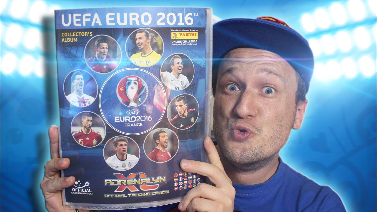 EURO 2016 Adrenalyn XL SAMMELMAPPE Update 300-399