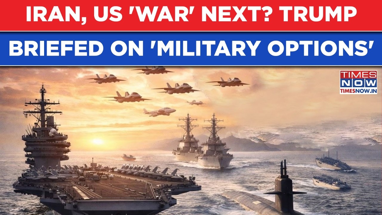 Iran: Trump 'Briefed On Military Options' By Top Commander After Geneva Failure| US War Anytime Now?