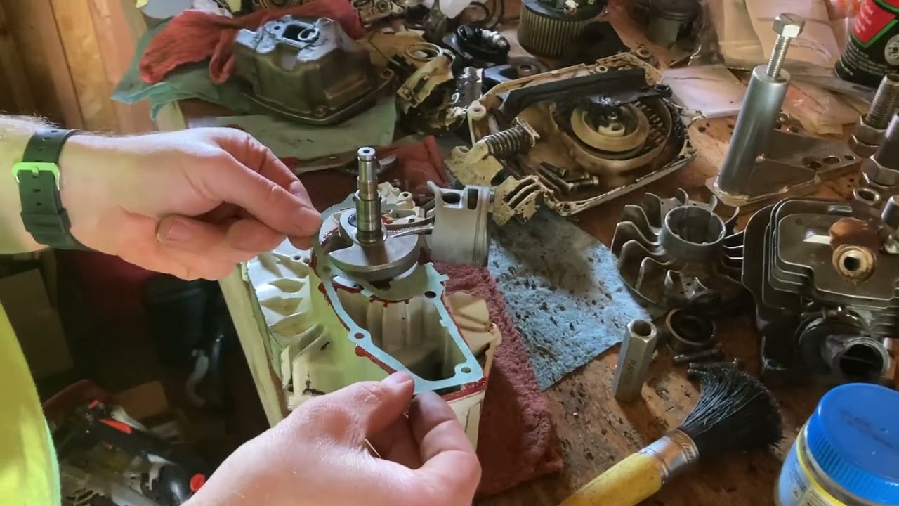 STIHL MS462 part 3 bottom end