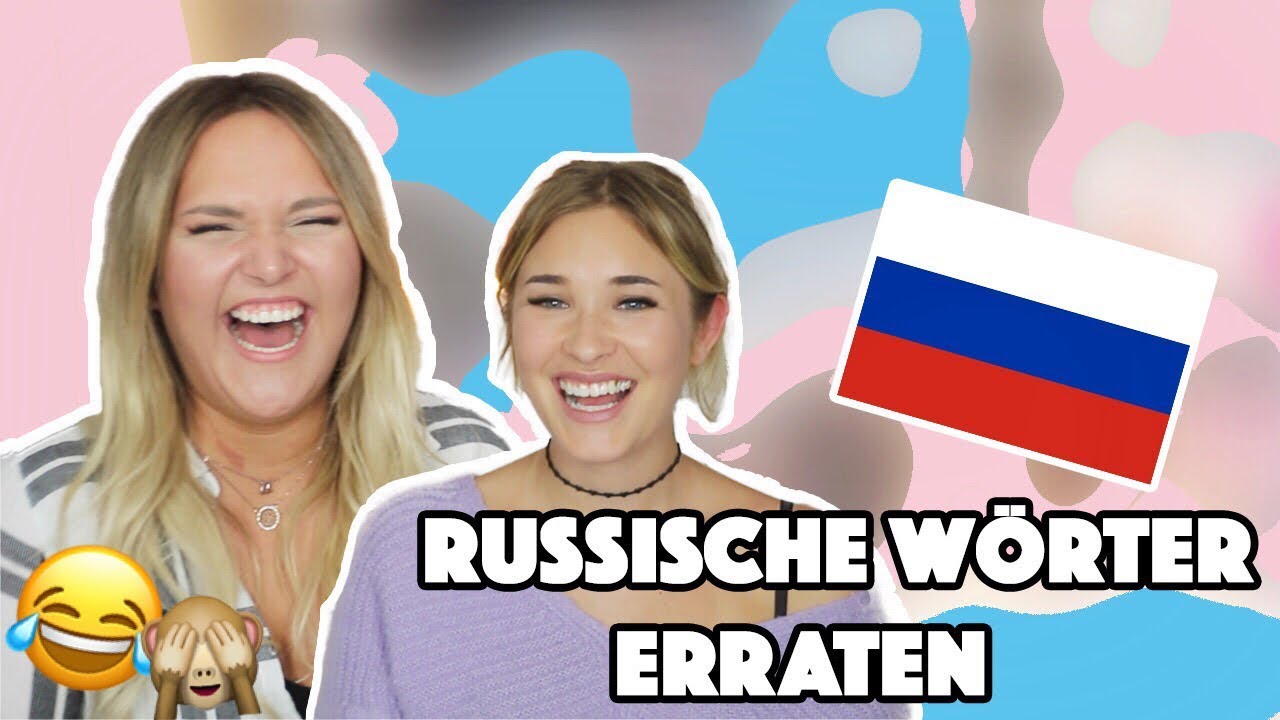 RUSSISCHE WÖRTER ERRATEN mit JANASDIARY | SPRACHEN CHALLENGE | Annaxo