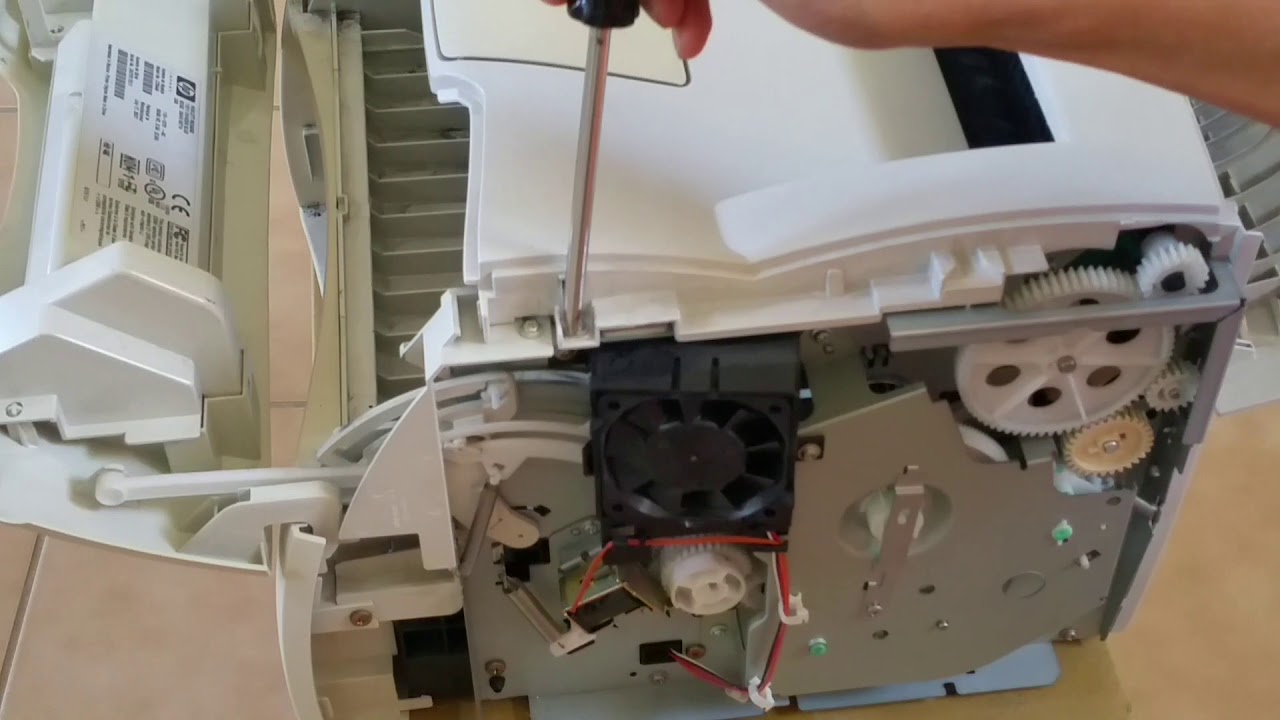 Ремонт принтера HP 1000 1100 1200 1300 LaserJet. Звук визжащего поросёнка. Лазерный мотор! Full H...