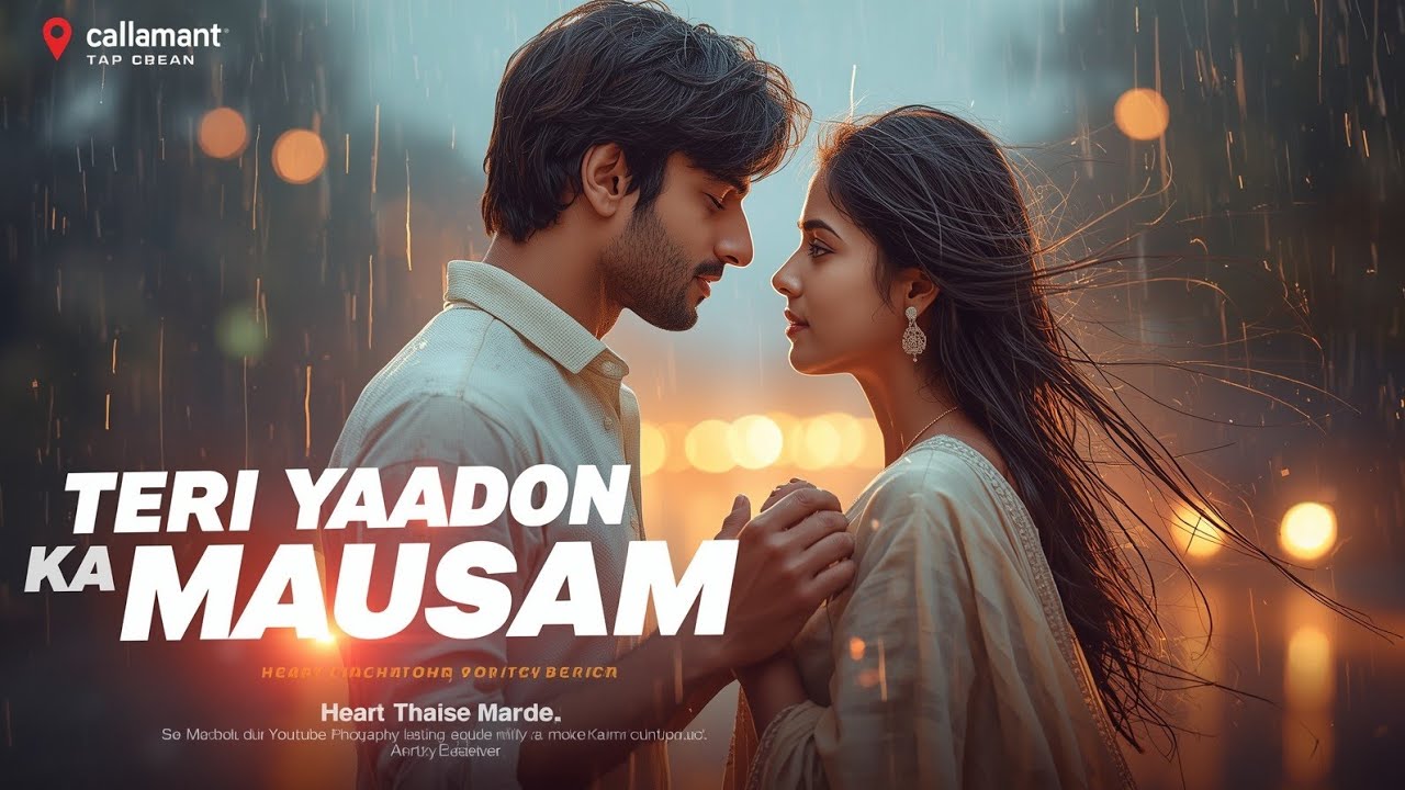 Teri Yaadon Ka Mausam 💖 | Heart Touching 90s Love Song | Romantic Rain Vibes