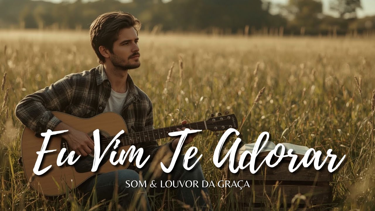 Música Gospel – Eu Vim Te Adorar | Louvor Country Devocional | Lyric Video Oficial