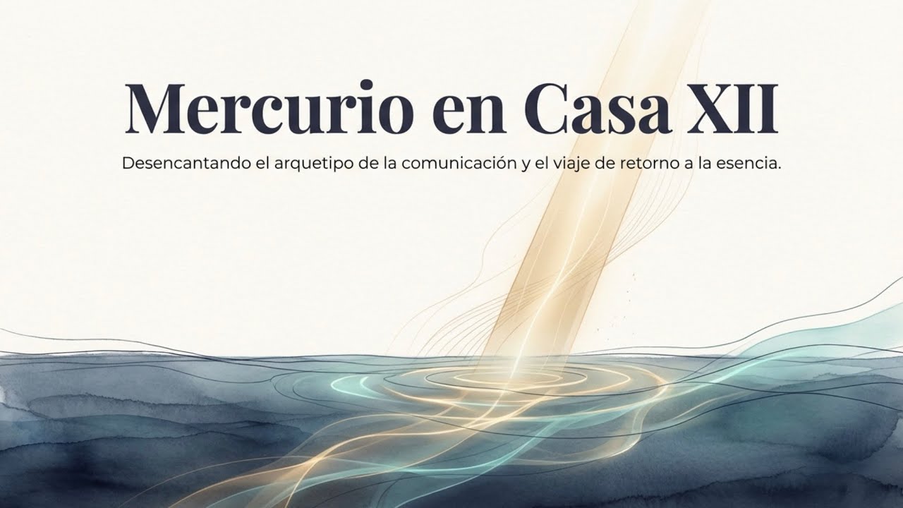 Mercurio en la Casa XII
