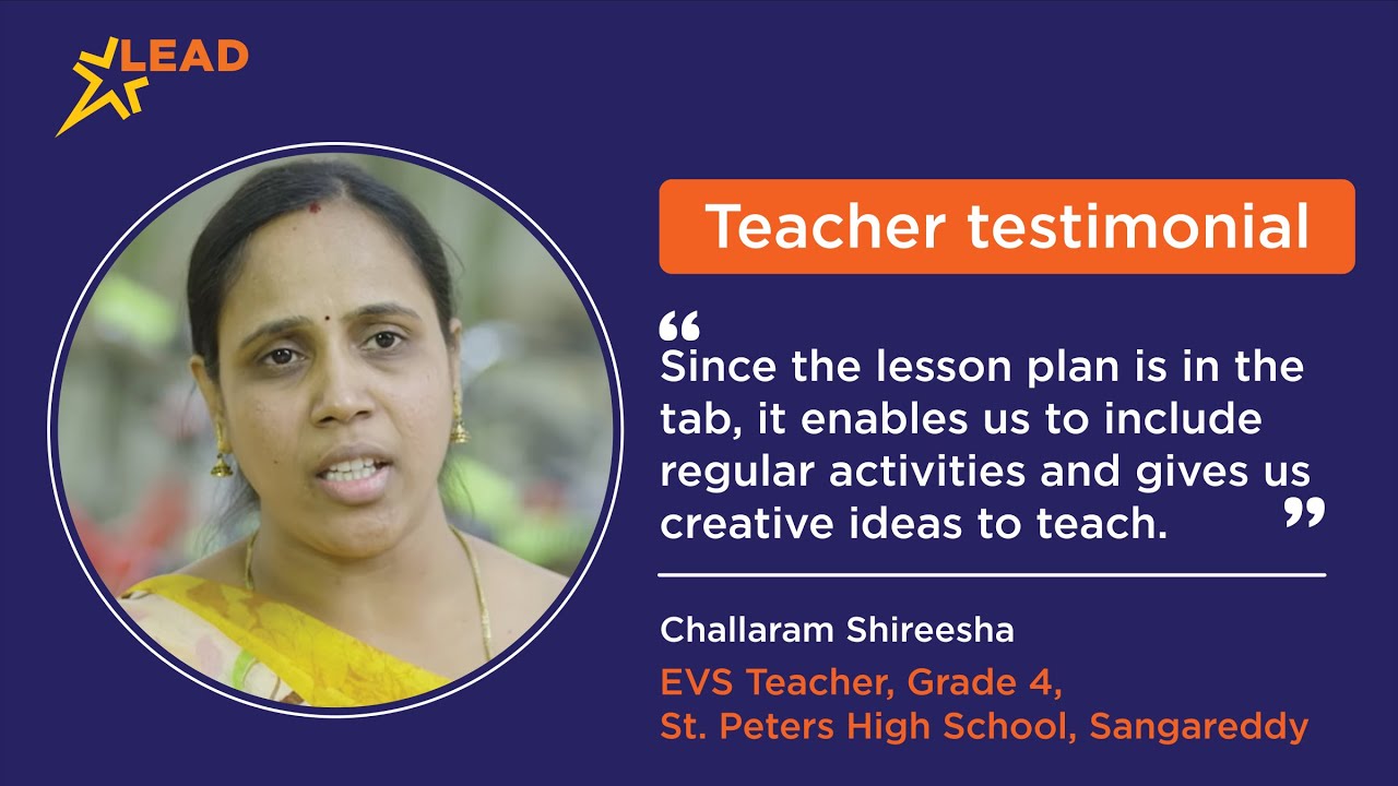 St. Peters High School Science teacher shares how LEAD has made preparing lesson plans easy for her
