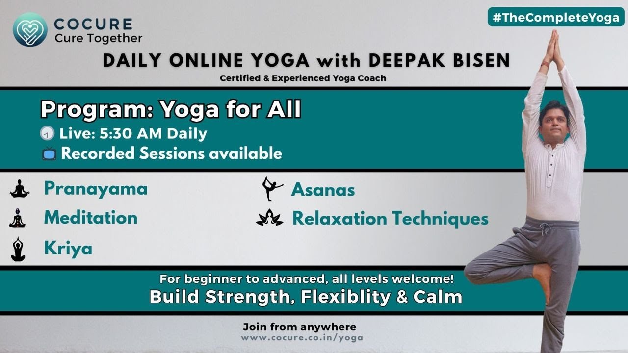 CoCure Daily Yoga Day 47 - 17Feb