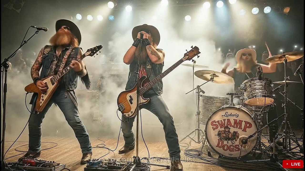 🔥 Outlaw Rock Storm 2025 | Texas Roadhouse Riffs & Southern Fire | Skynyrd & ZZ Top Inspired
