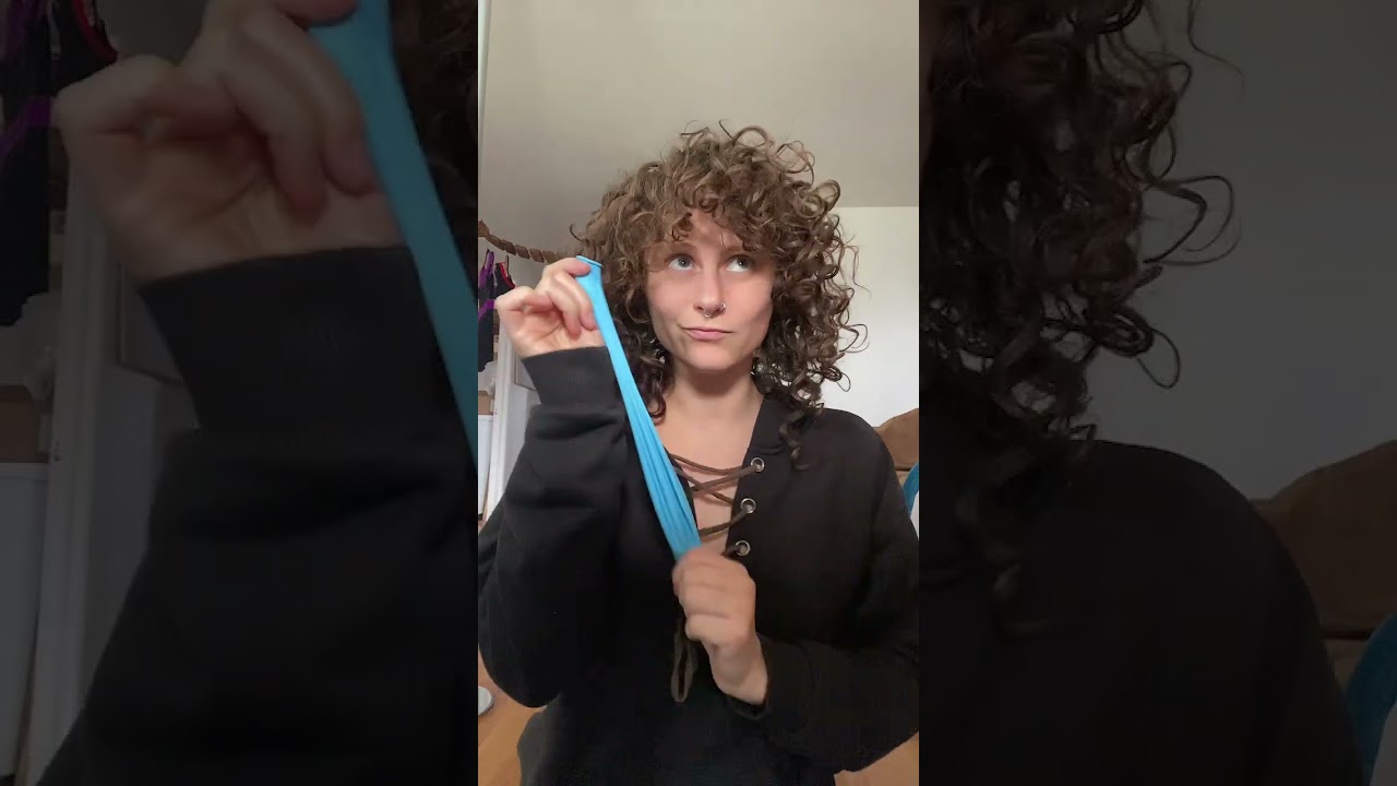 Girl playing with balloon