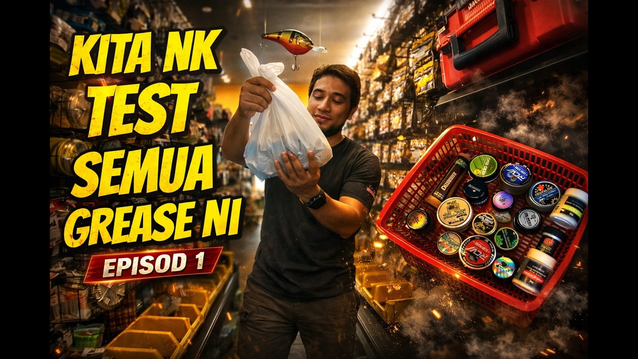 Saya Beli Semua GREASE Reel Ini… Kita Test Betul-Betul! | EPISOD 1 : INTRO