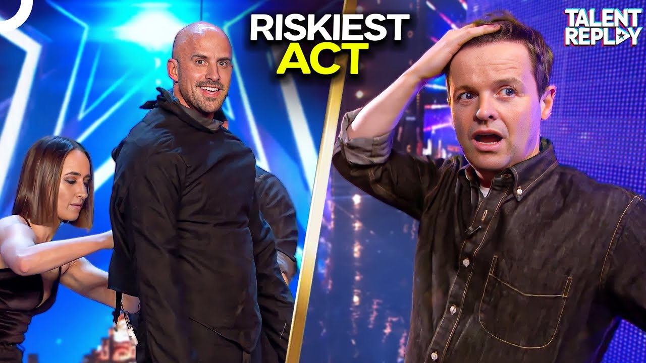 This Guy Shocked The Judges By Setting Himself On FIRE! | Britain's Got Talent