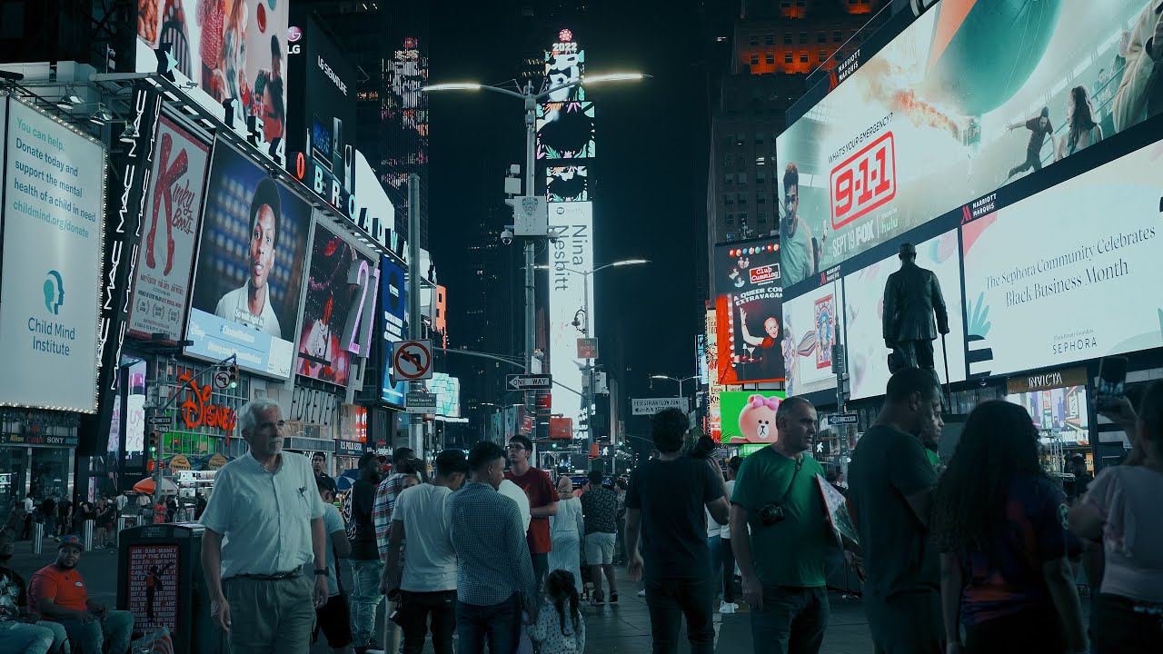 Times Square // Sony A7iii (HLG3)