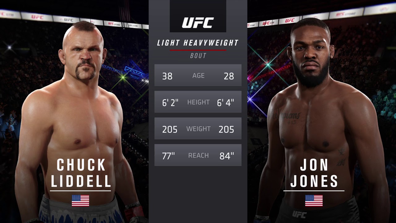LIGHT HEAVYWEIGHT DOMINATORS!!! Chuck Liddell vs Jon Jones - UFC 2 gameplay