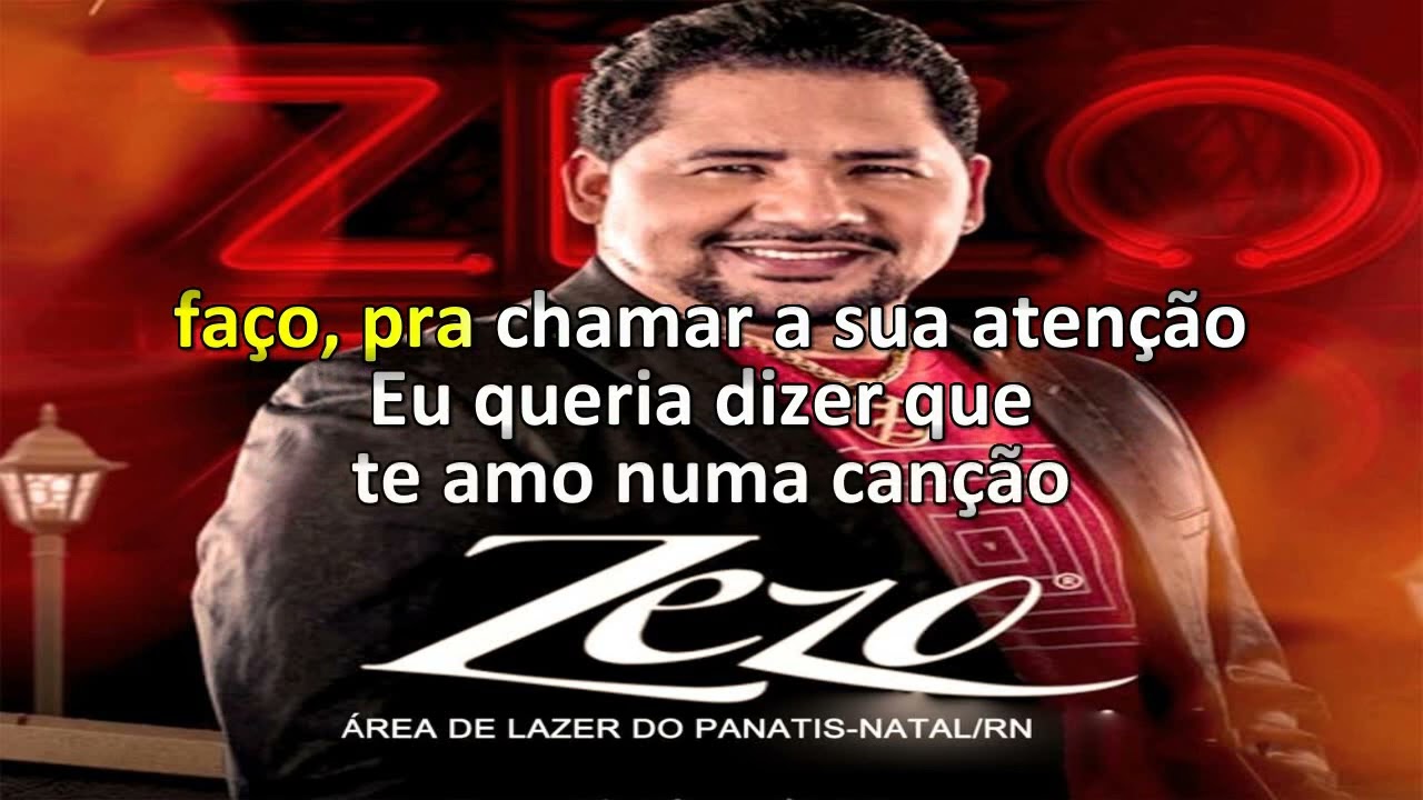 Eu Queria Dizer Que Te Amo Numa Canção - Karaokê/ Zezo