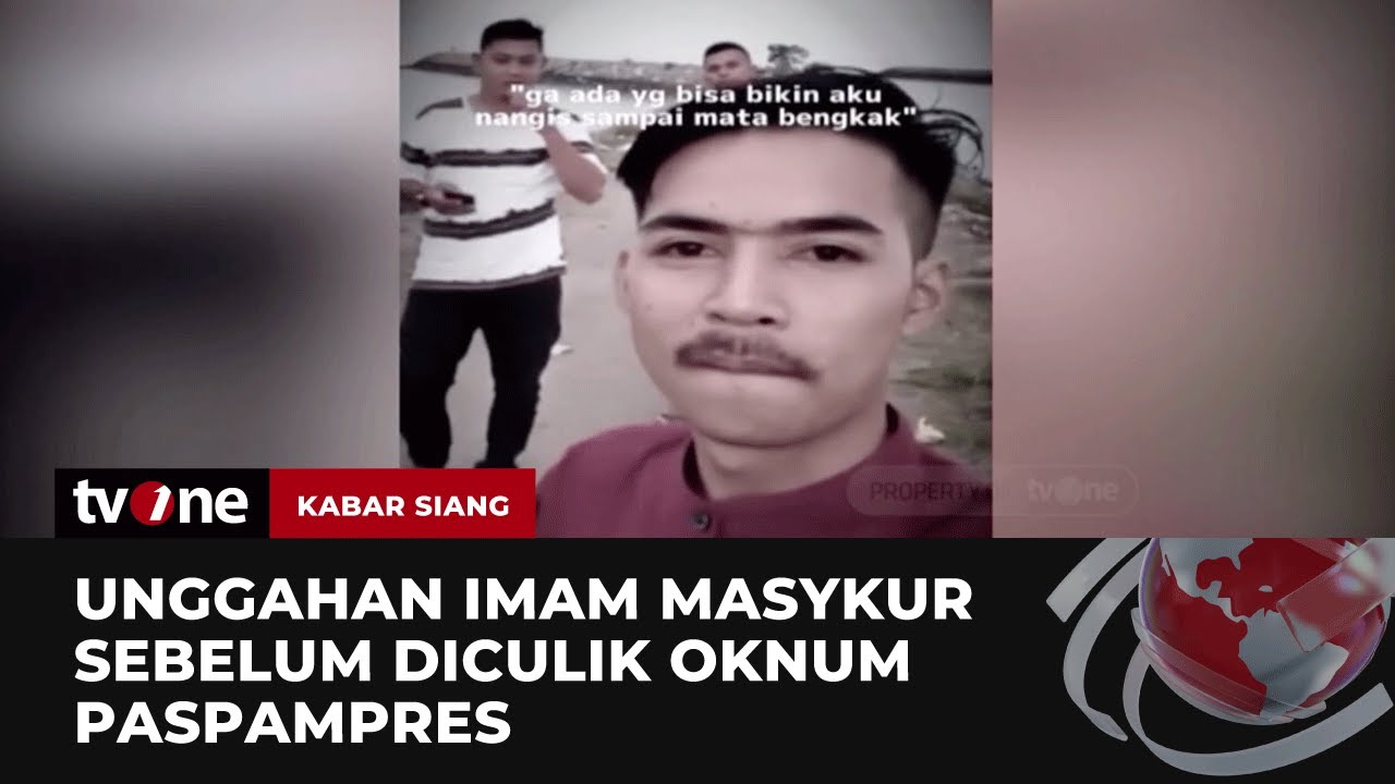 Postingan Terakhir Imam Masykur Sebelum Tewas oleh Oknum Paspamres | Kabar Siang tvOne