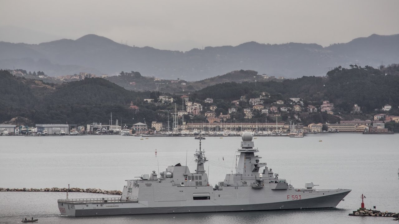 Marina Militare - Speciale partenza campagna di nave Carabiniere per Australia e sud-est asiatico