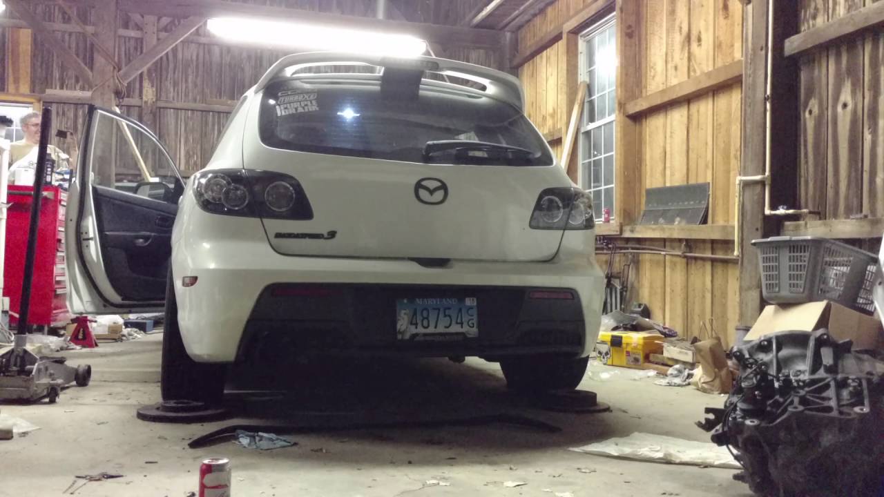 Built motor MazdaSpeed3 first start up