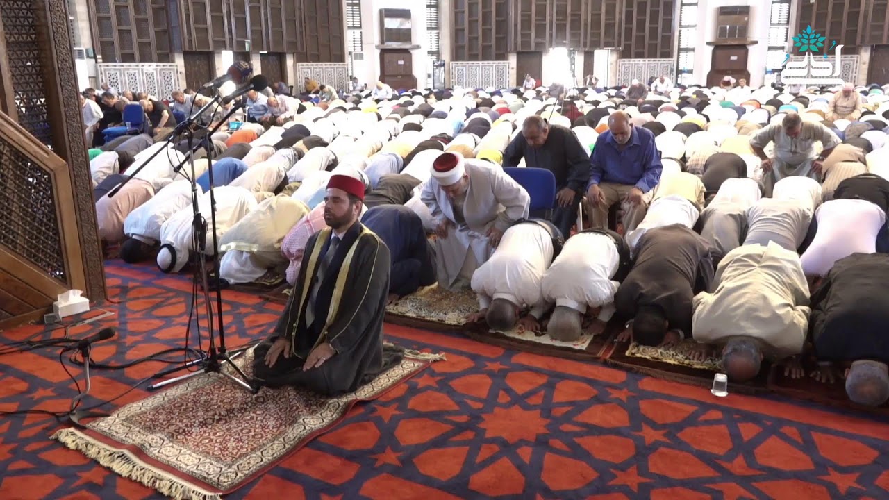 شعائر #صلاة_الجمعة من مسجد الملك المؤسس طيب الله ثراه في العاصمة #عمان 23-5-2025م.
