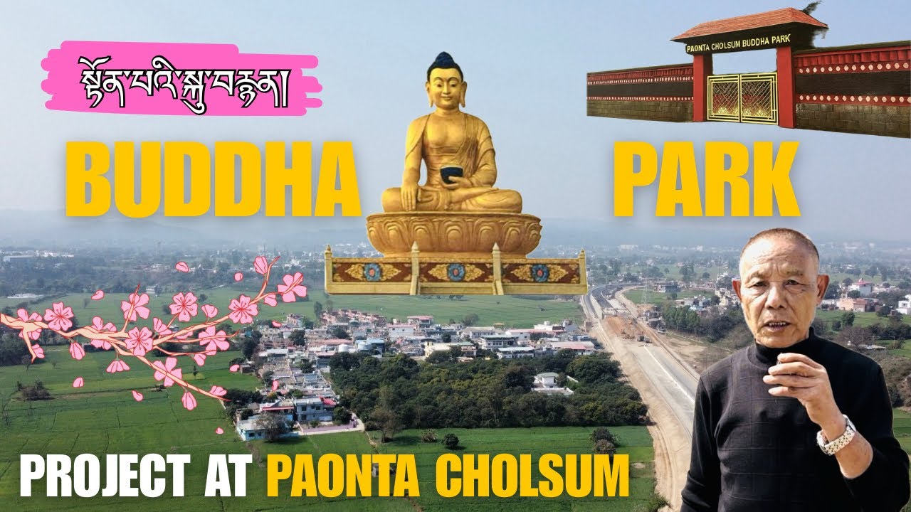 Buddha Park Project at Paonta Cholsum Shichak #buddhapark 