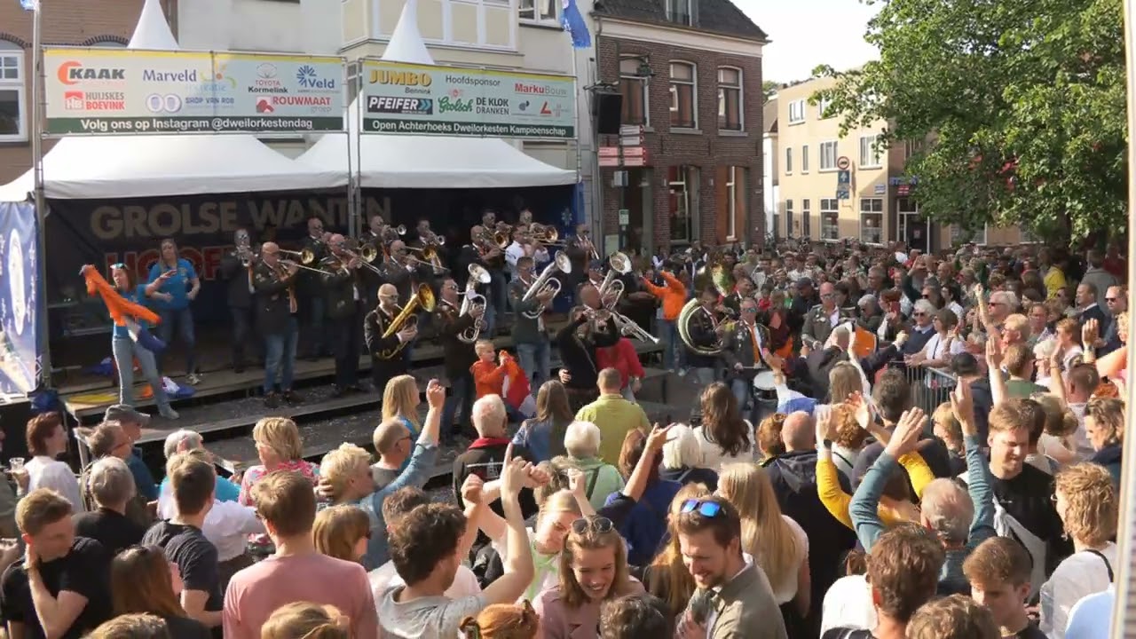 De Drumgabbers Delft Finale Set Markt 26e Dweilorkestendag Groenlo 18 mei 2023 NL