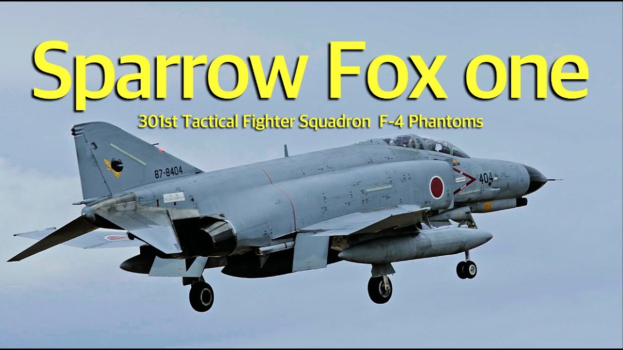 Sparrow Fox one・JASDF F-4 Phantom - ASMR