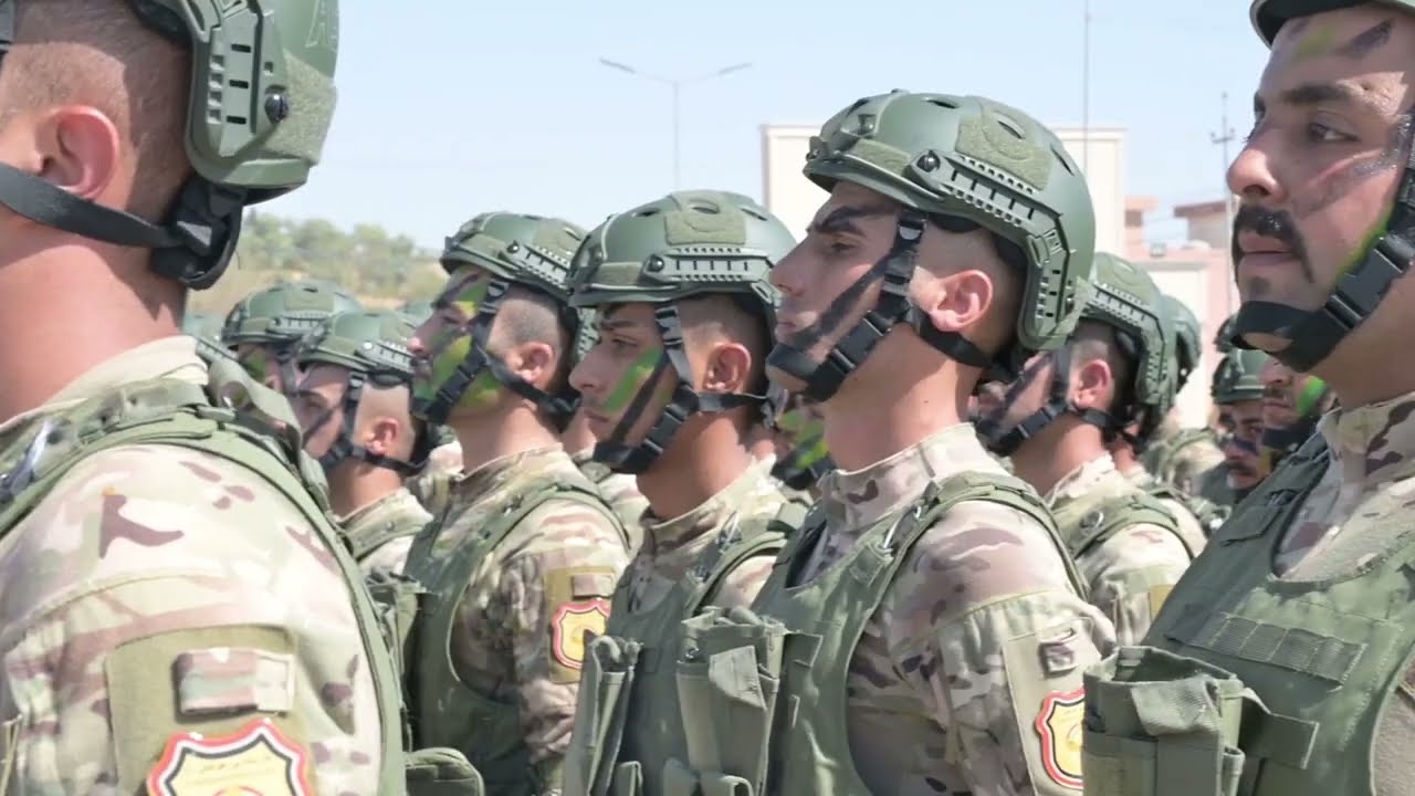 Amazing video Peshmerga Fighters The TOUGHEST Military Training Kurdistan نمایشێكی جوانی پێشمه‌رگه‌