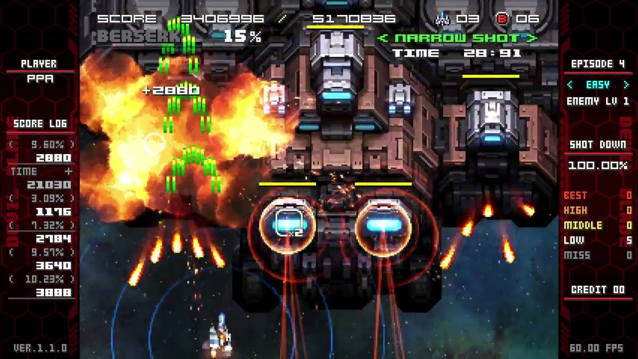 Devil Blade Reboot - Easy Mode 1CC No Death Run