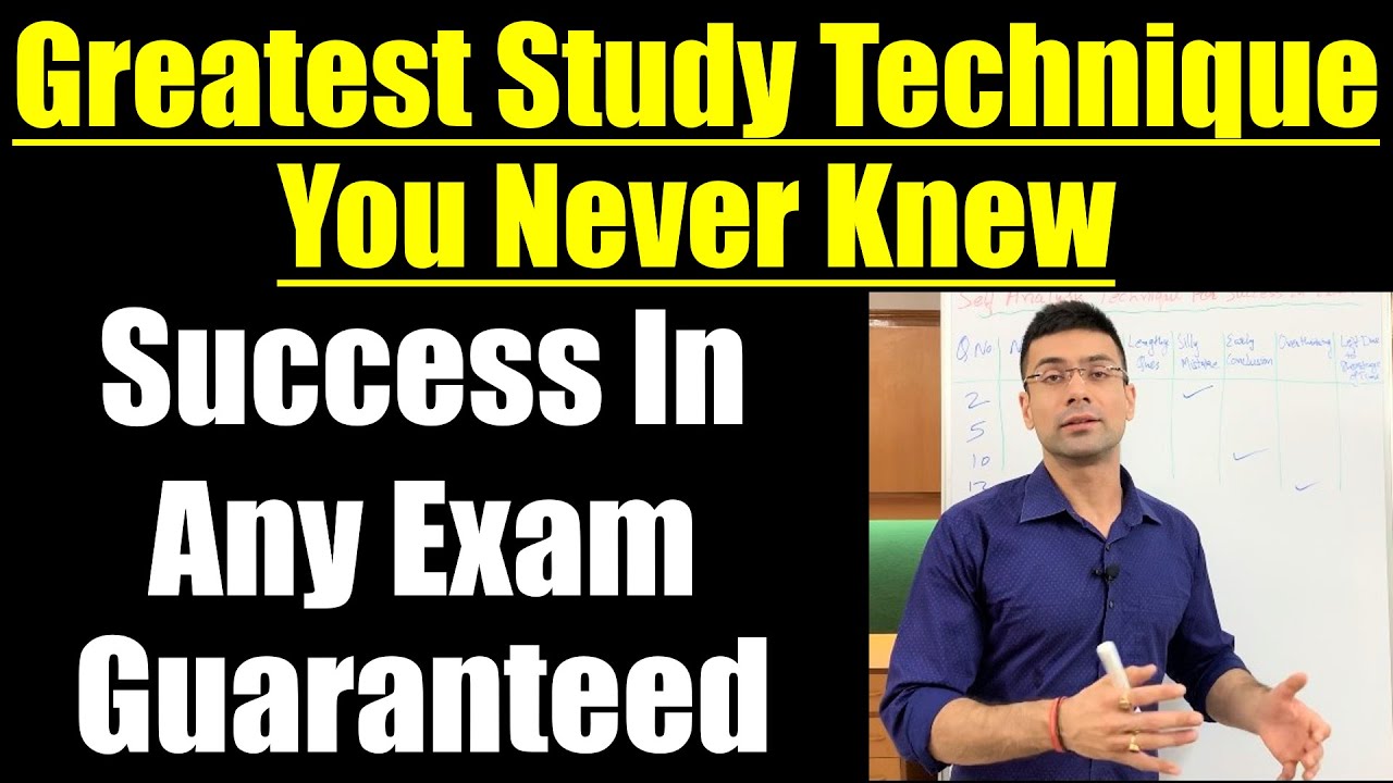 Greatest Study Technique You Never Knew for Guaranteed Success in Any Exam
