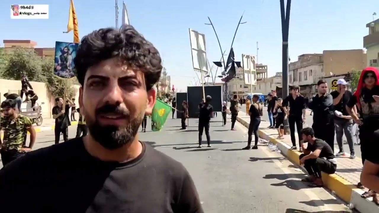 موكب يوم العاشر من محرم الحرام يستعرض موكب كفيل زينب(ع)وموكب انصار علي الاكبر شهيد الجمعة فرع كركوك