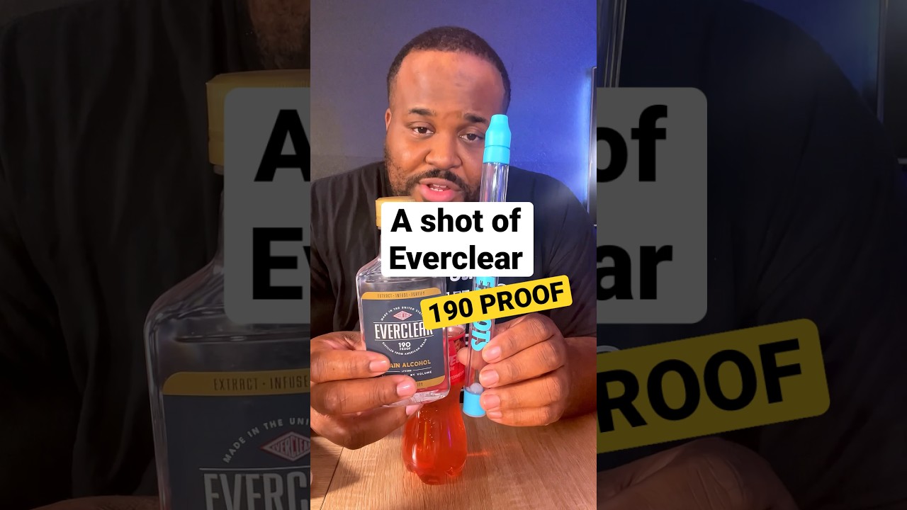 ⚠️ TakeShots Straw​⁠ & Everclear 190 proof